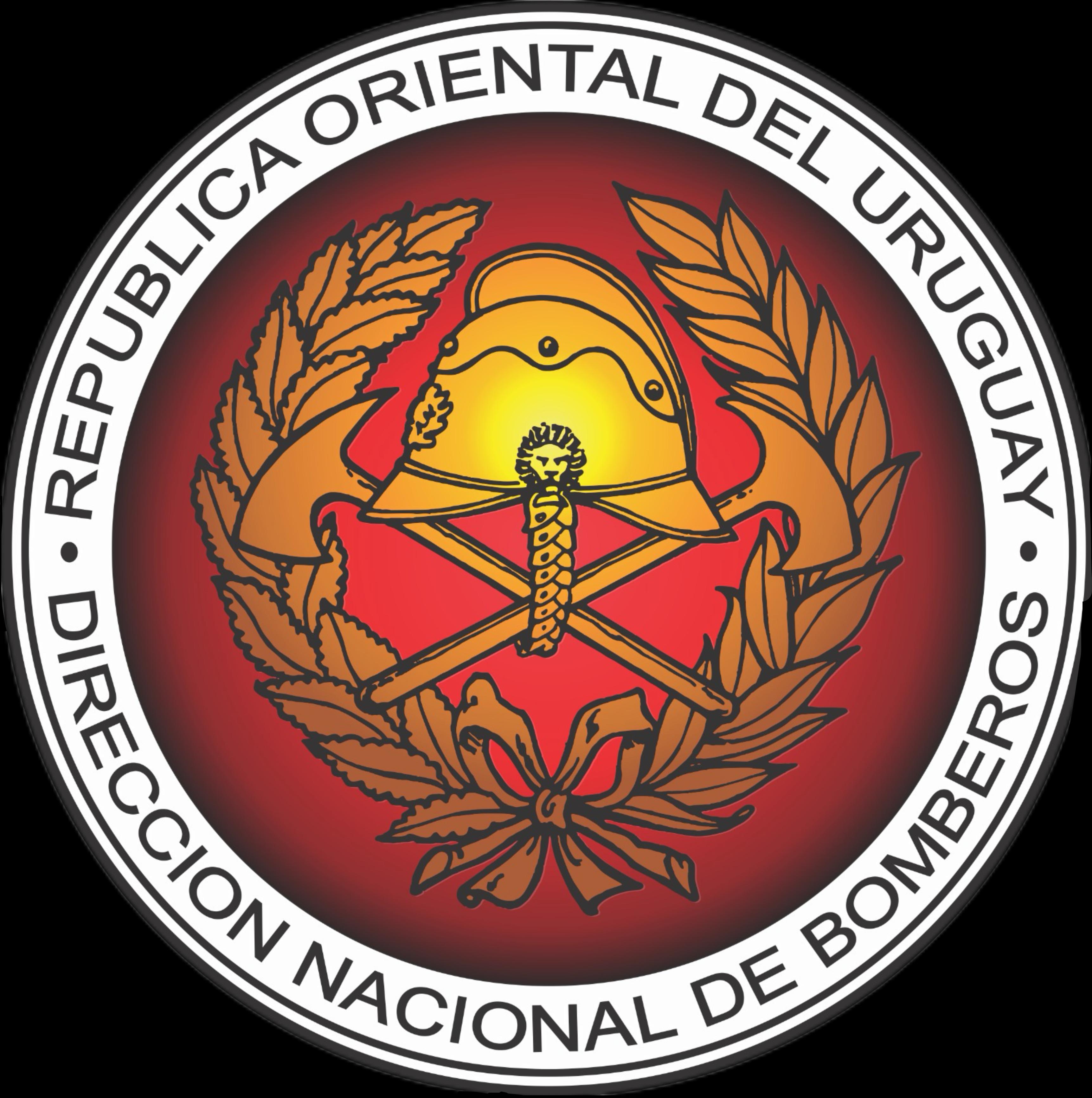 Escudo de la Dirección Nacional de Bomberos, República Oriental del Uruguay
